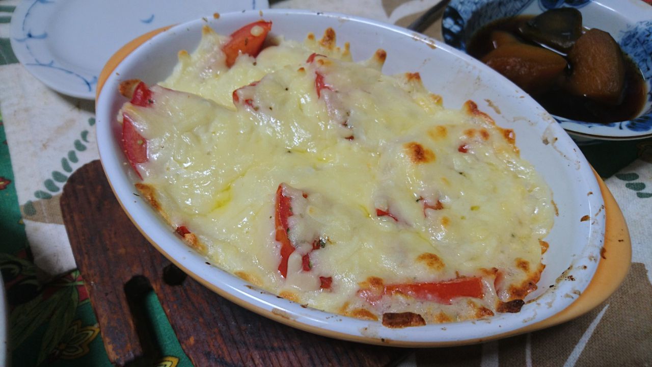 トマトのチーズ焼き